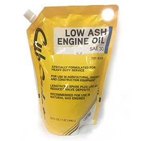 Low Ash Oil SAE30