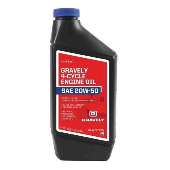 Gravely 20W-50 Synthetic Engine Oil - ProPartsDirect