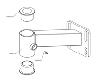 Caster Arm Assembly